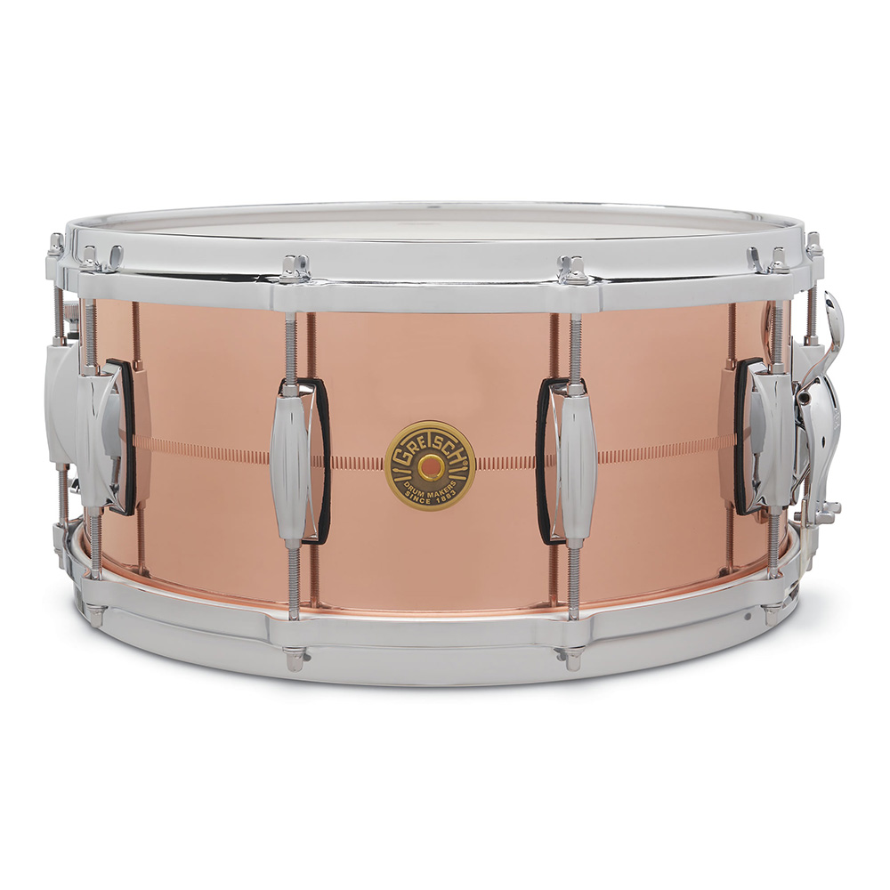 GRETSCH <br>G4164C2 [USA Custom 2mm Copper Snare Drum 6.5"x14"]