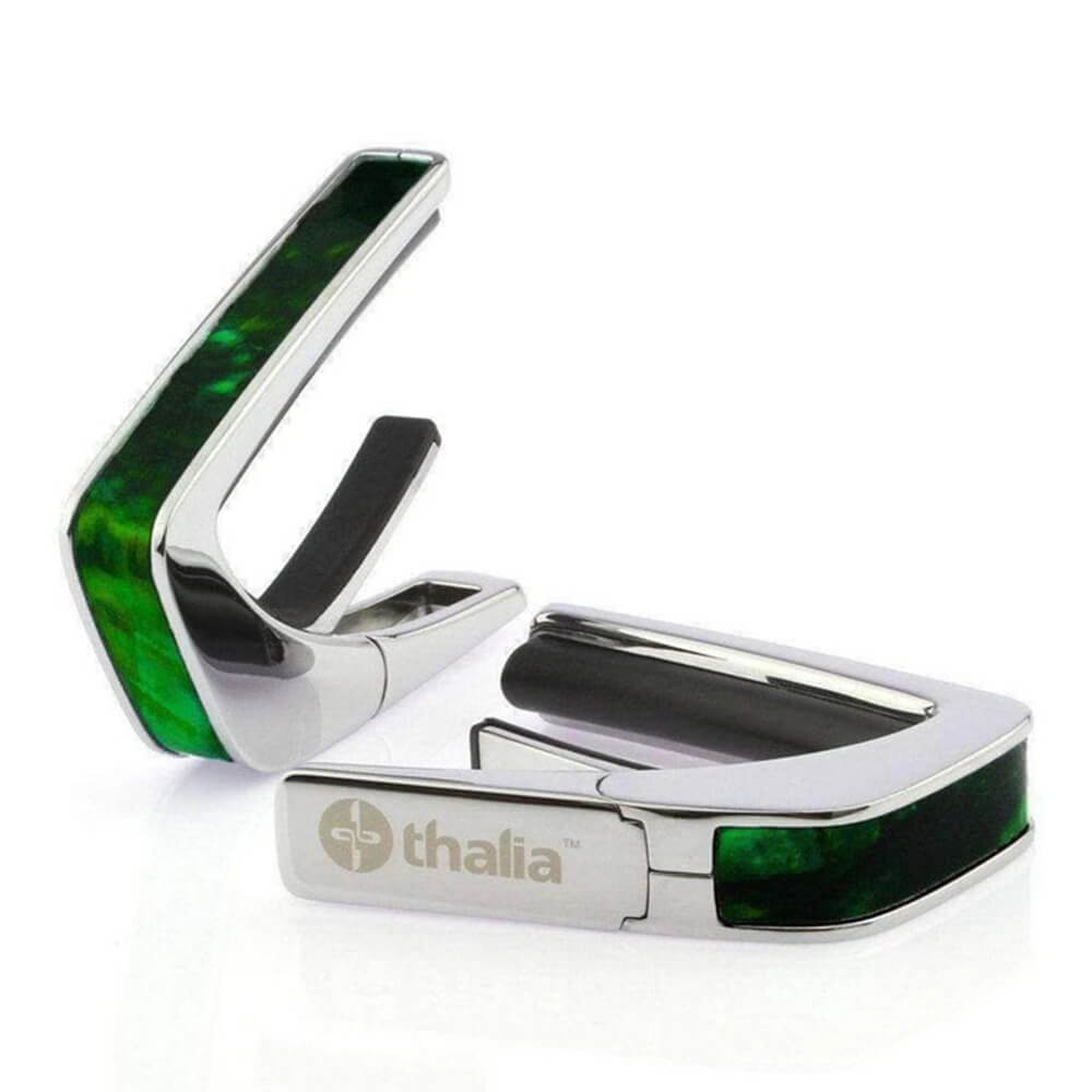 Thalia Capo <br>Exotic Shell / Green Angel Wing / Chrome