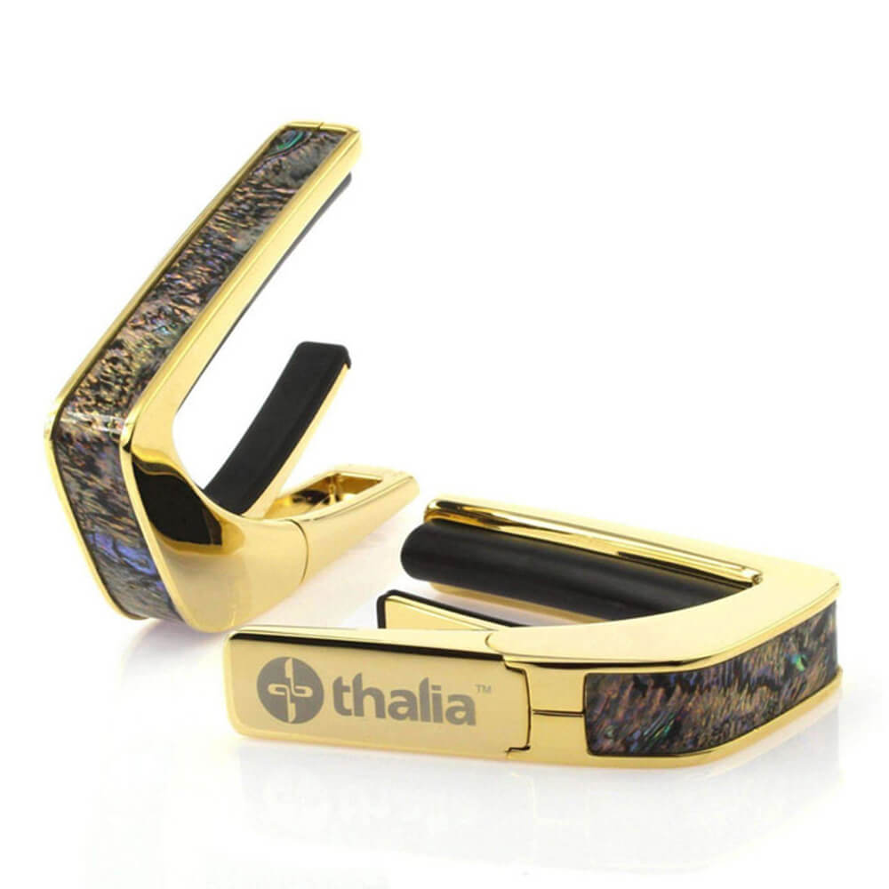 Thalia Capo <br>Exotic Shell / Paua Heart / 24K Gold
