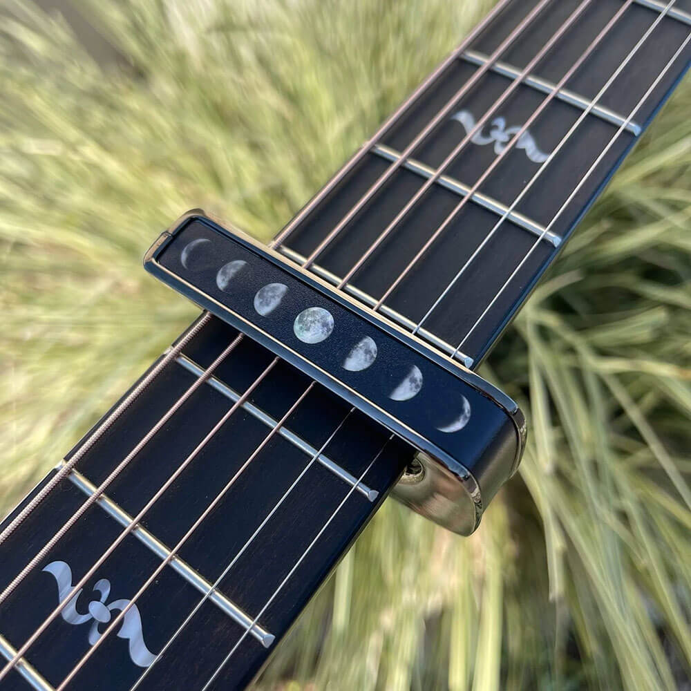 Thalia Capo <br>Limited Edition / Moon Phases on Pearl/ Black Chrome