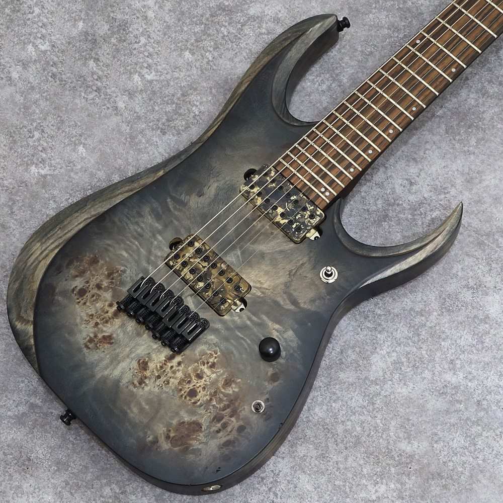 Ibanez <br>RGD AXION LABEL RGD71ALPA-CKF (Charcoal Burst Black Stained Flat)