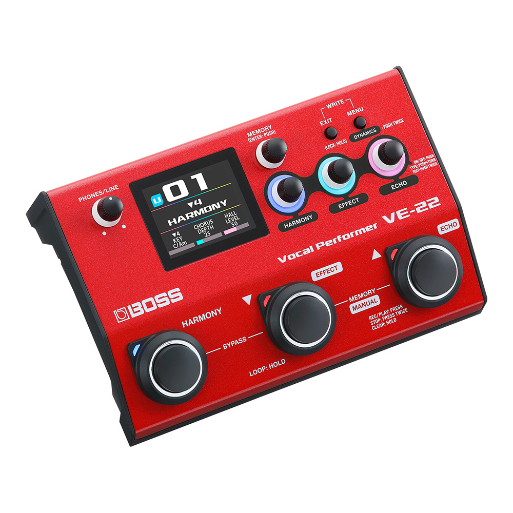 ZOOM V6 All-in-One Vocal Processor|ミュージックランドKEY ZOOM V6 All-in-One Vocal Processor|ミュージックランドKEY