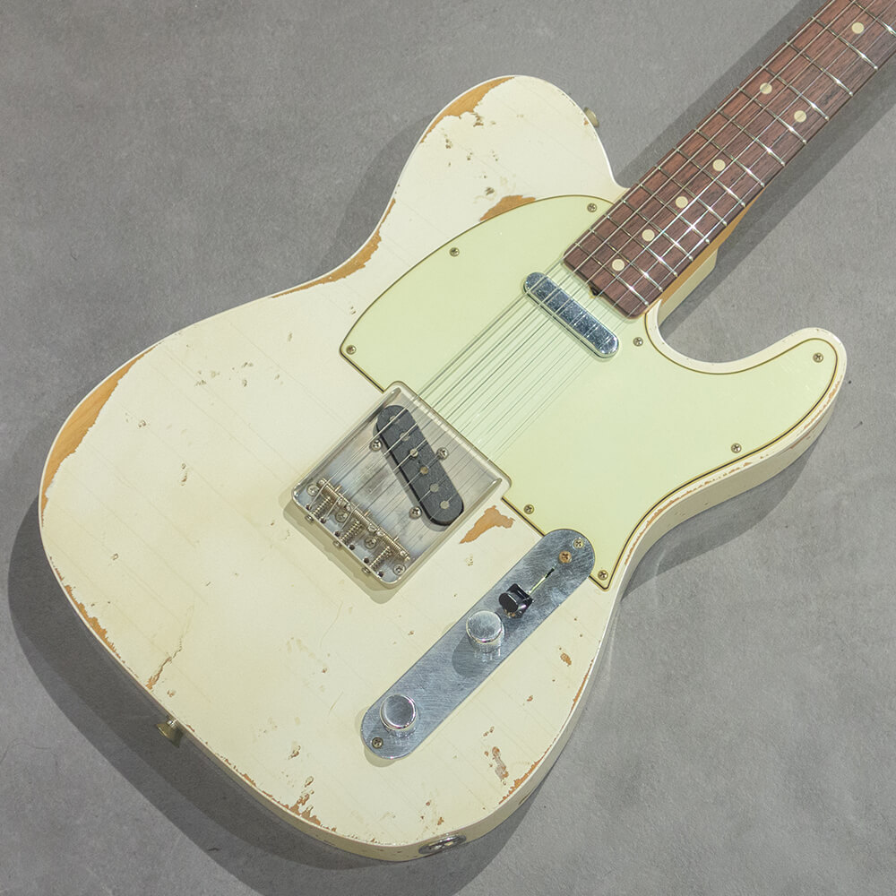 Fullertone Guitars <br>TELLINGS 60 CUSTOM Heavy Rusted Vintage White #2403634