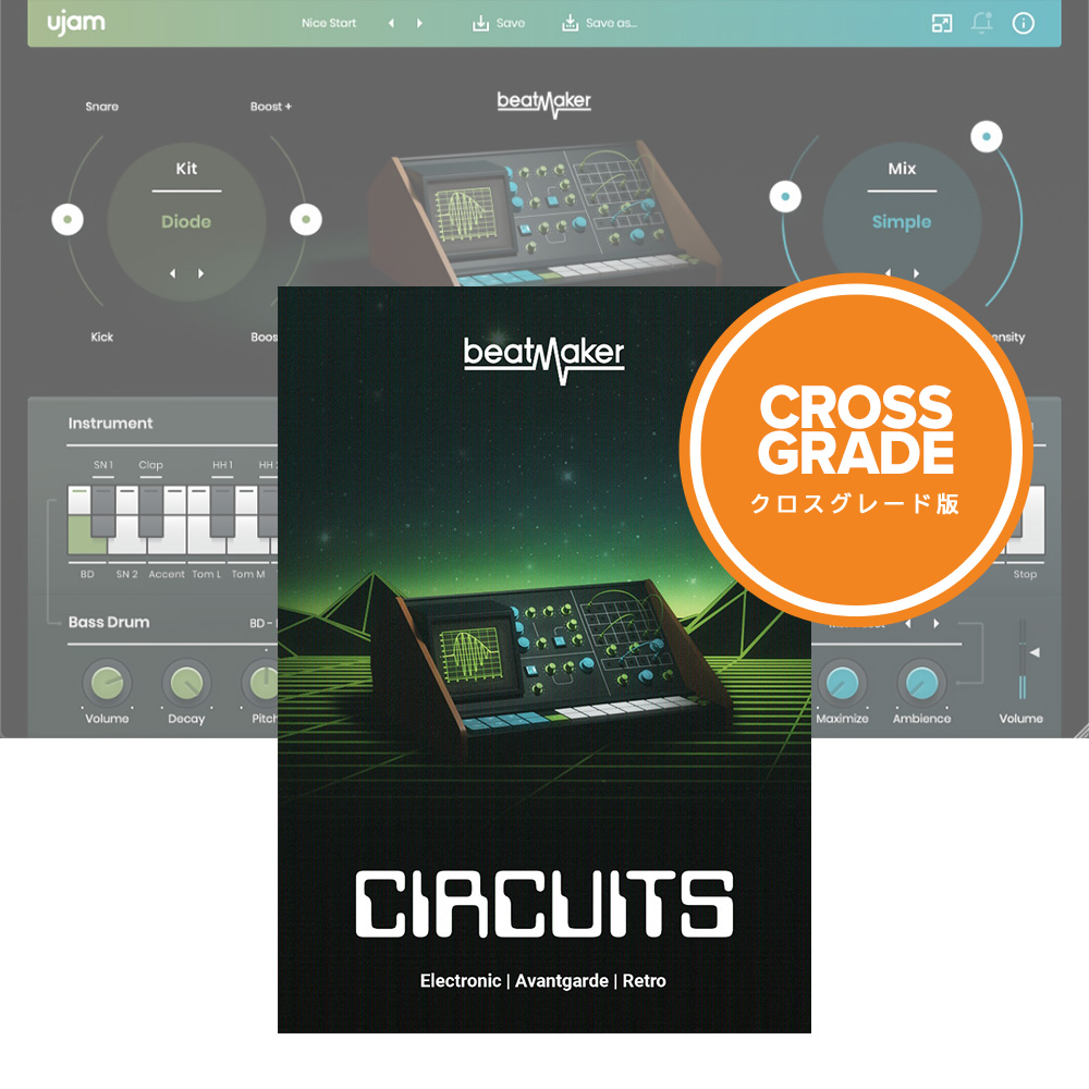 UJAM <br>Beatmaker CIRCUITS NXO[h