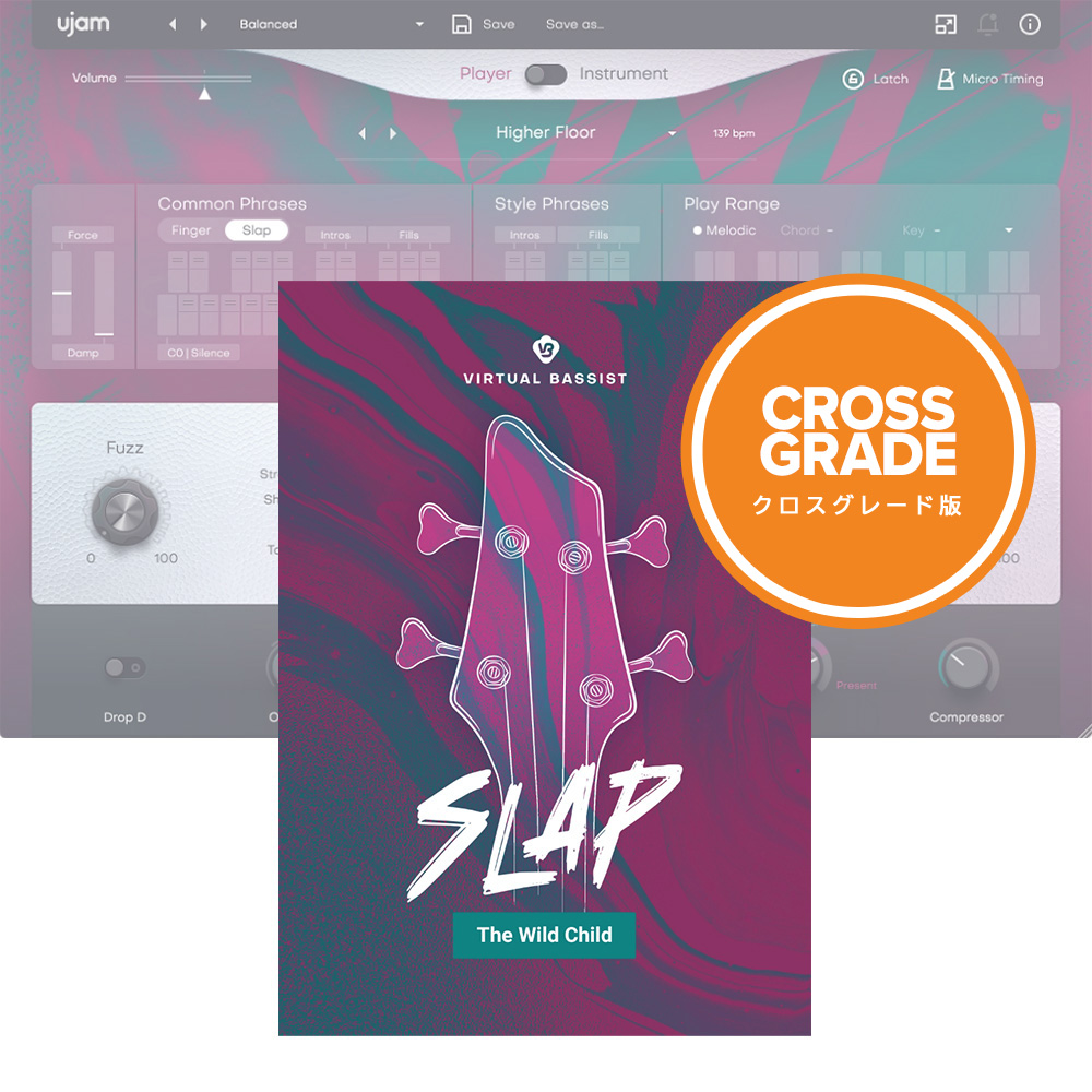 UJAM <br>Virtual Bassist SLAP NXO[h