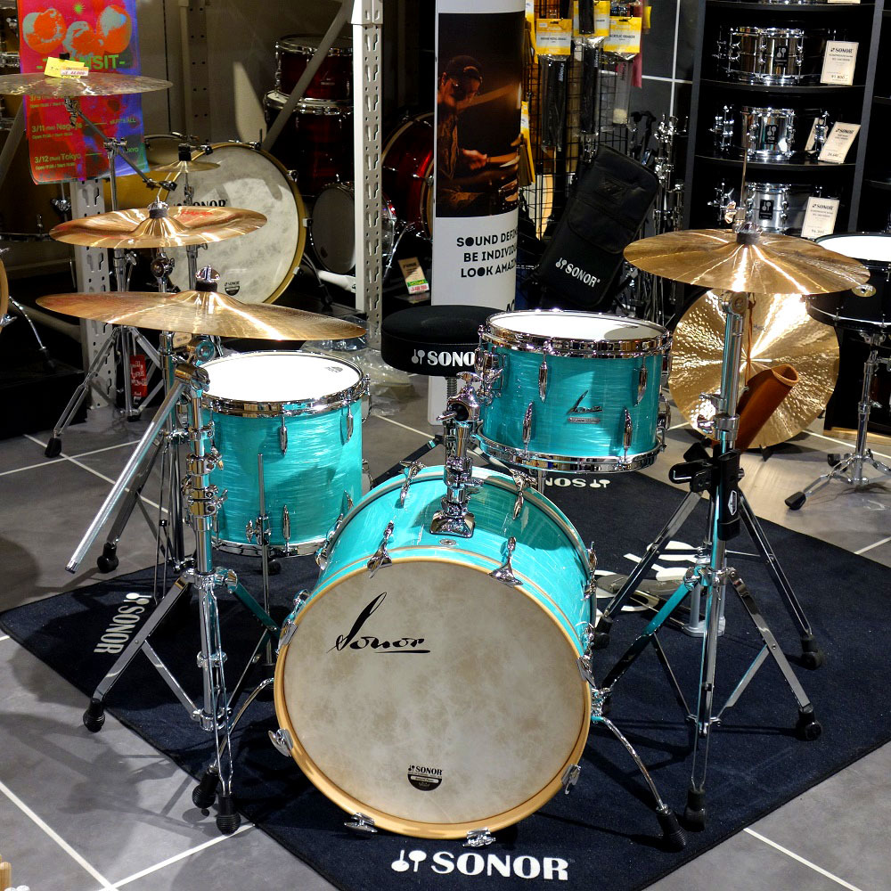 SONOR <br>Vintage Series Drum Shell Pack VT-THREE20WM CAB JtHjAEu[