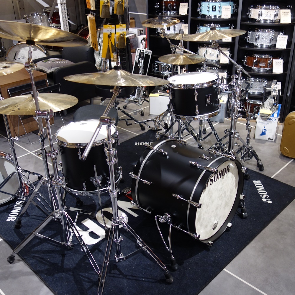 SONOR <br>SQ1 Series Drum Shell Pack 320NMMH GTB GTBlack