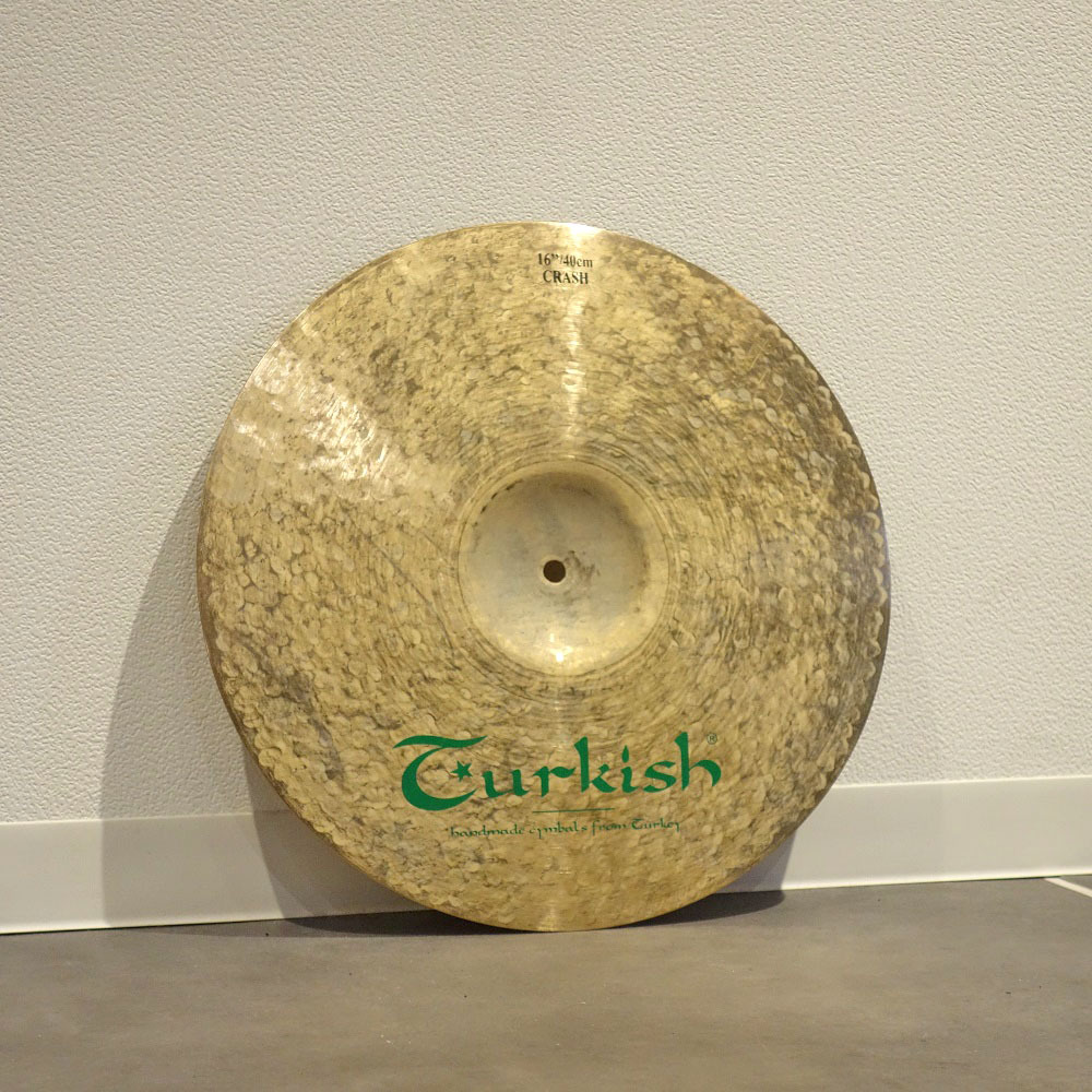 TURKISH <br>Rhythm&Soul Series Crash Cymbal 16" TU-RS16C