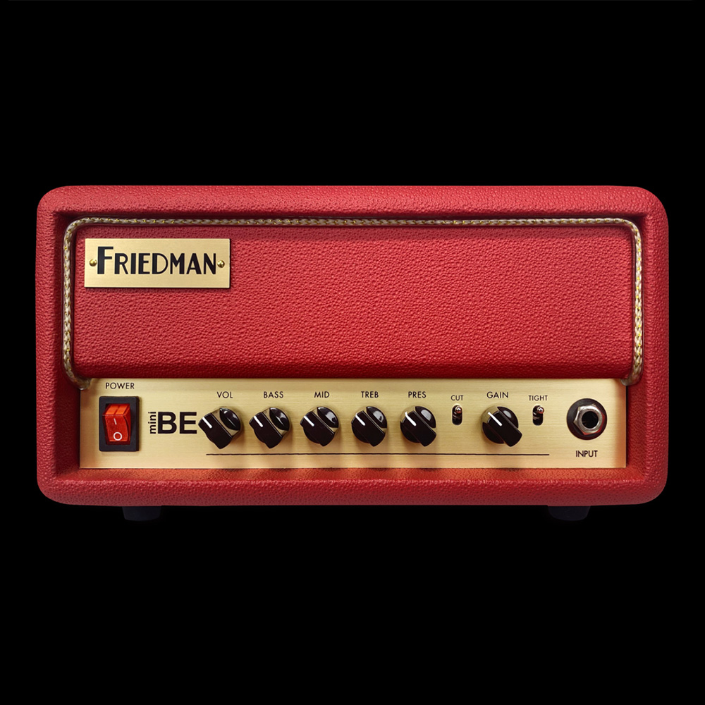 FRIEDMAN <br>BE-Mini Head Custom Color Red Tolex