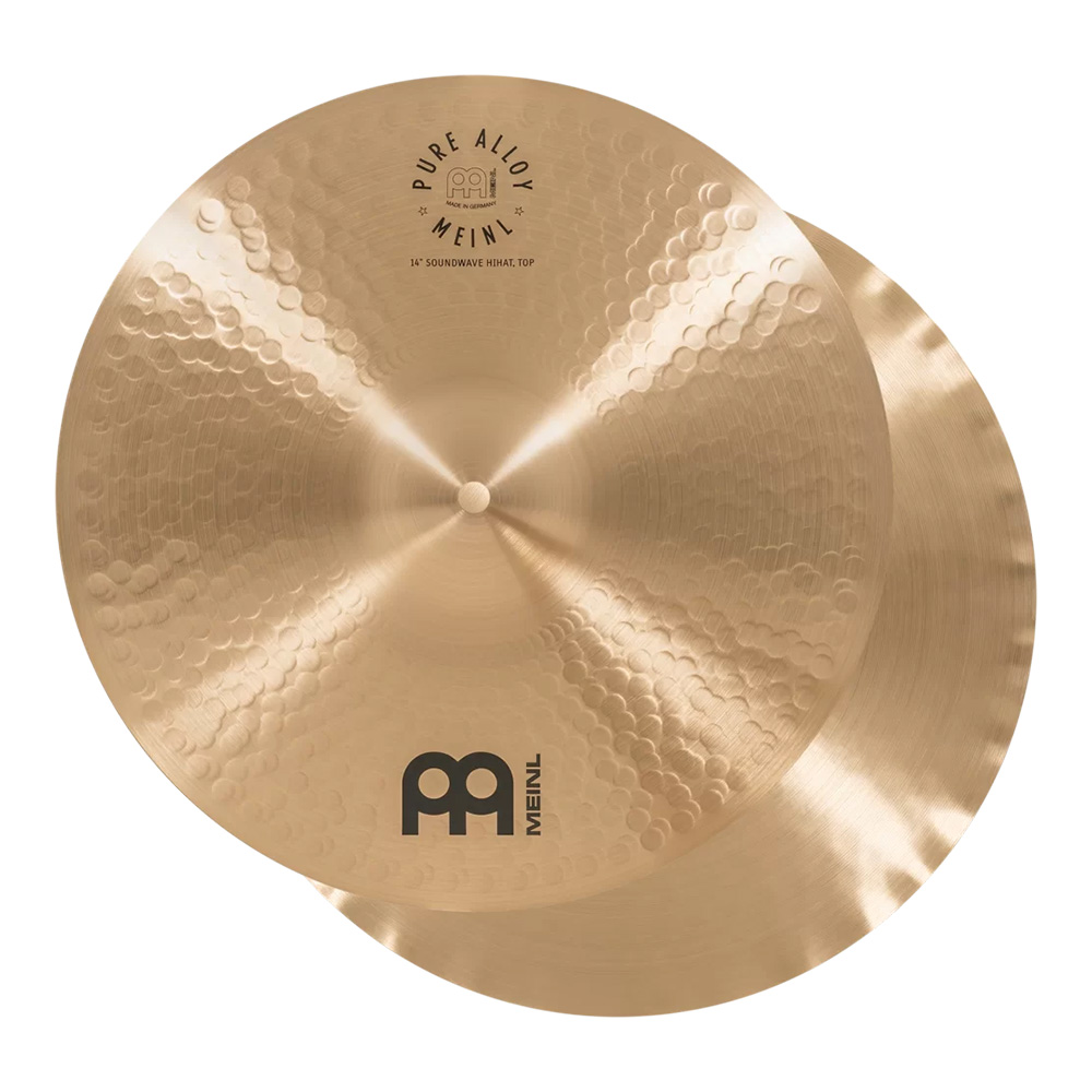 MEINL <br>14" Pure Alloy Soundwave Hihats [PA14SWH]