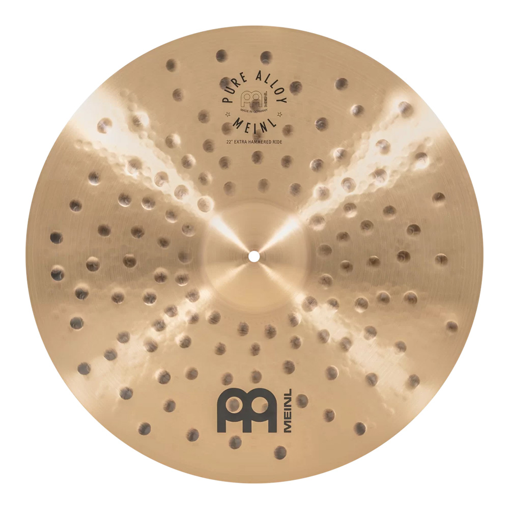 MEINL <br>22" Pure Alloy Extra Hammered Ride [PA22EHR]
