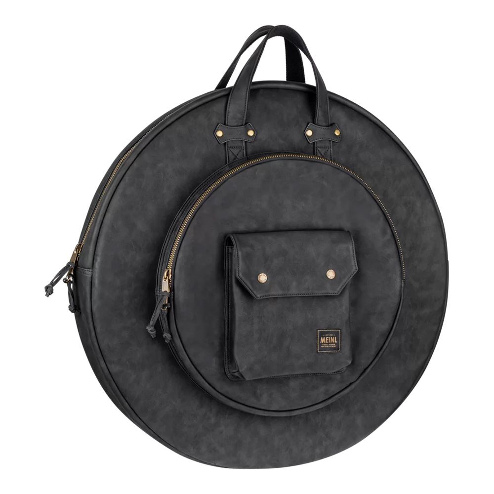 MEINL <br>Vintage Hyde Series Cymbal Bag - Black [MVHC22BK]