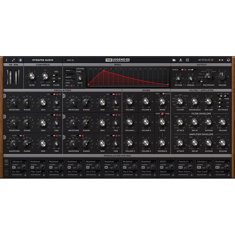 Synapse Audio <br>The Legend HZ