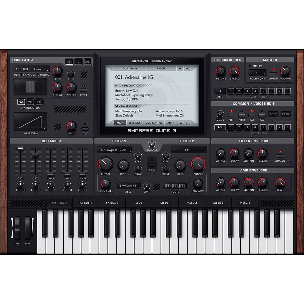 Synapse Audio <br>DUNE 3