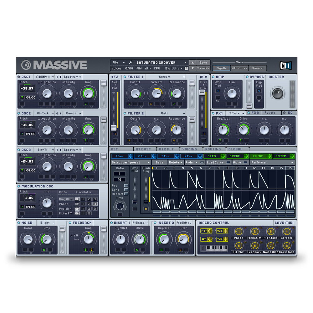 Native Instruments <br>MASSIVE