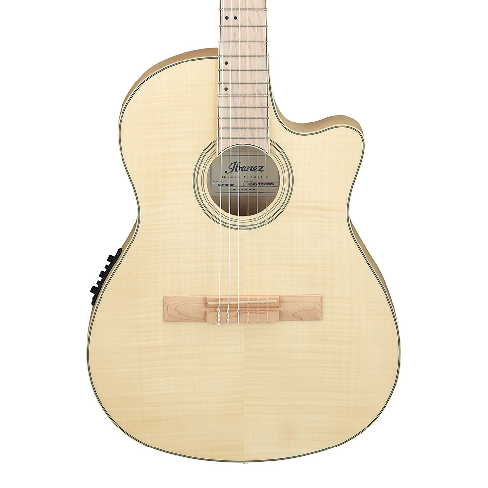 Ibanez <br>CLASSICAL GA39TCE-NTF (Natural Flat)