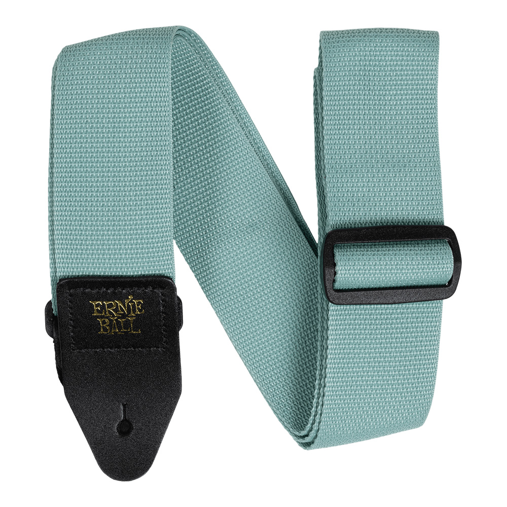 ERNIE BALL <br>#5375 Polypro Guitar Strap/Bass Strap - Tidal Green
