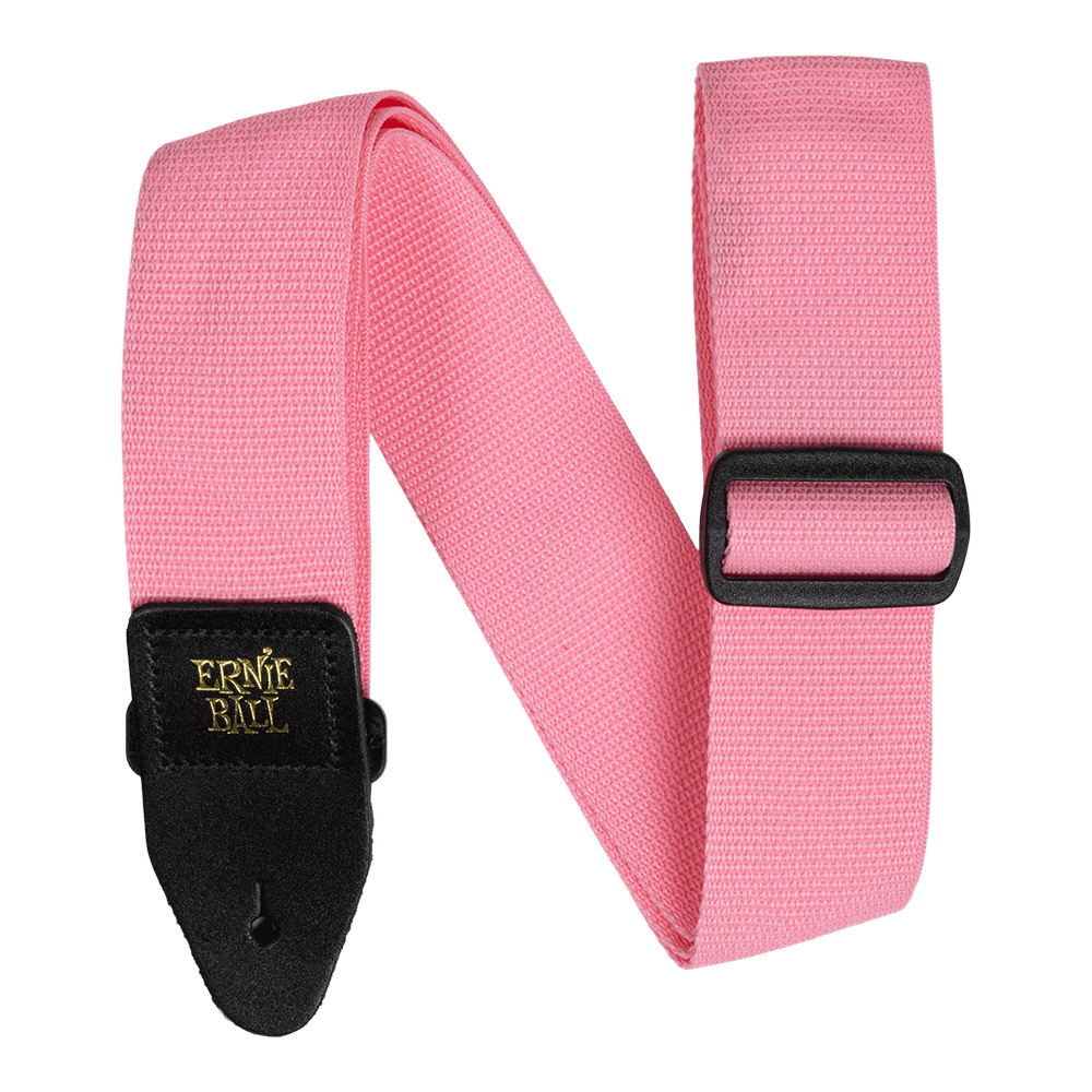 ERNIE BALL <br>#5376 Polypro Guitar Strap/Bass Strap - Pink Sunrise