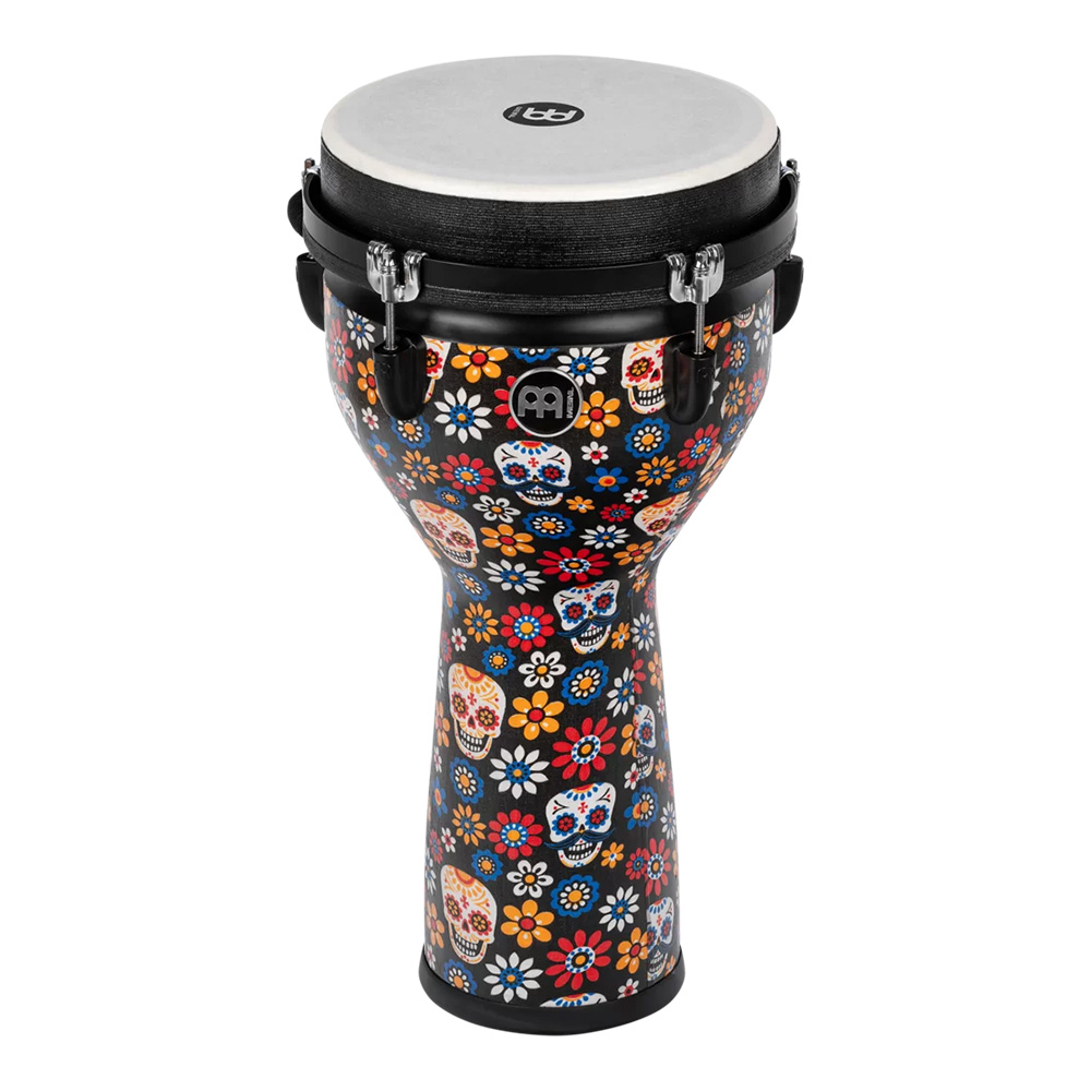 MEINL <br>Jumbo Djembe - 10" Day Of The Dead [JD10DA]
