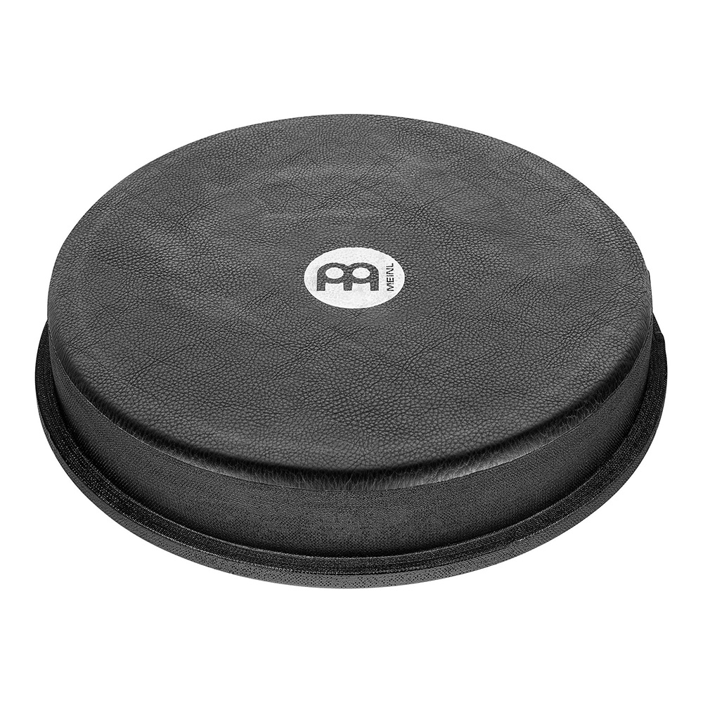 MEINL <br>Jumbo Djembe Synthetic Head - 14" Black Lether Cloth [HEAD-JD14BK]