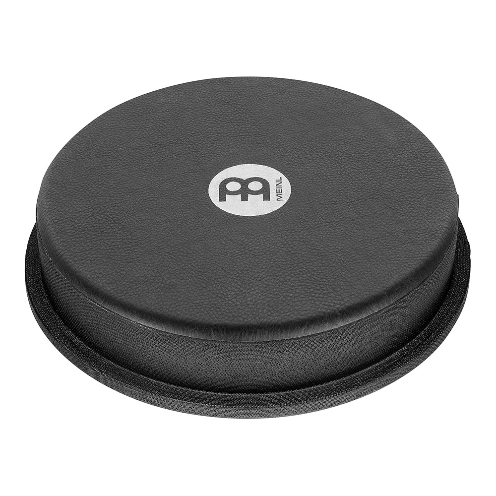 MEINL <br>Jumbo Djembe Synthetic Head - 12" Black Lether Cloth [HEAD-JD12BK]