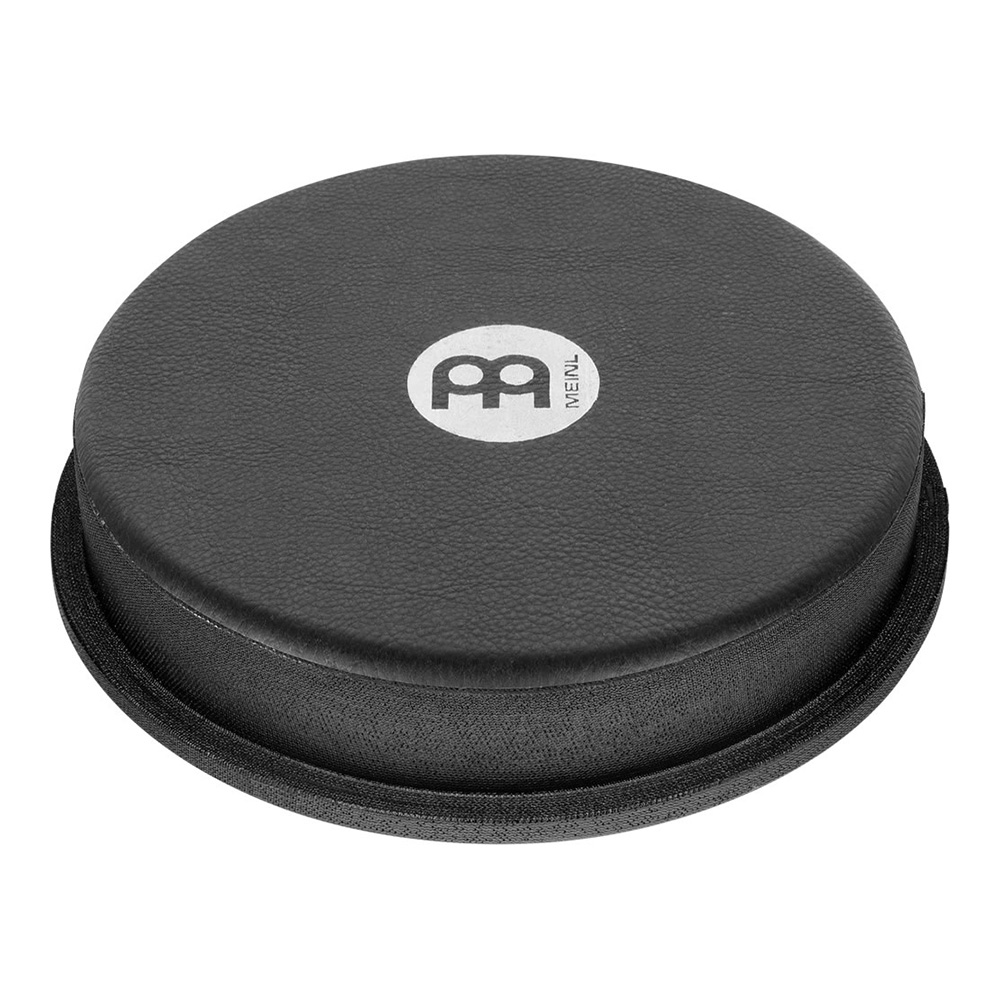 MEINL <br>Jumbo Djembe Synthetic Head - 10" Black Lether Cloth [HEAD-JD10BK]