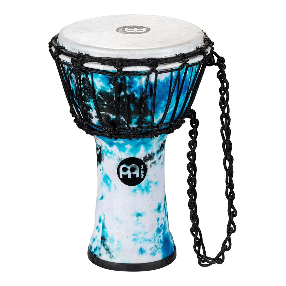 MEINL <br>Jr.Djembe - 7" Galactic Blue Tie Dye [JRD-GB]