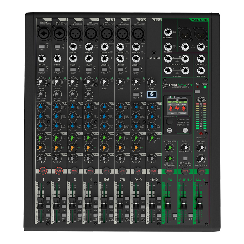 MACKIE <br>ProFX12v3+