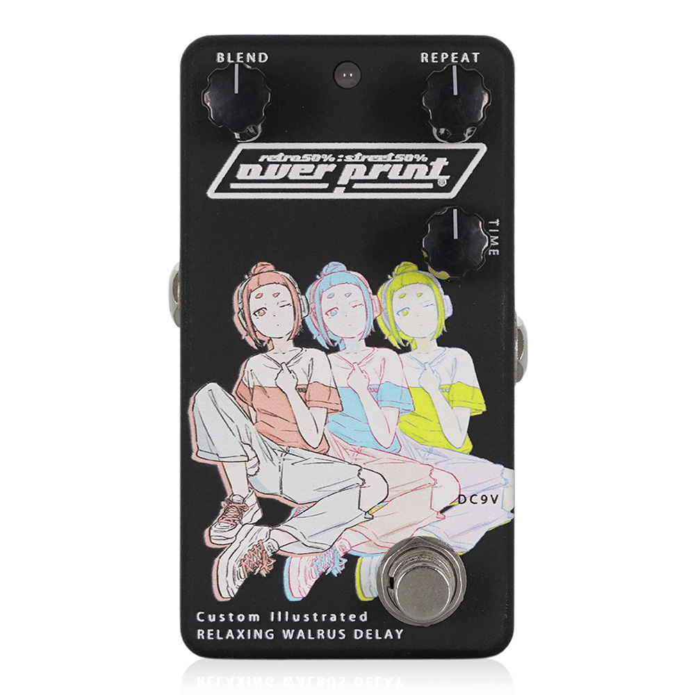 ANIMALS PEDAL <br>Custom Illustrated/over print/܂ / RW DELAY #01