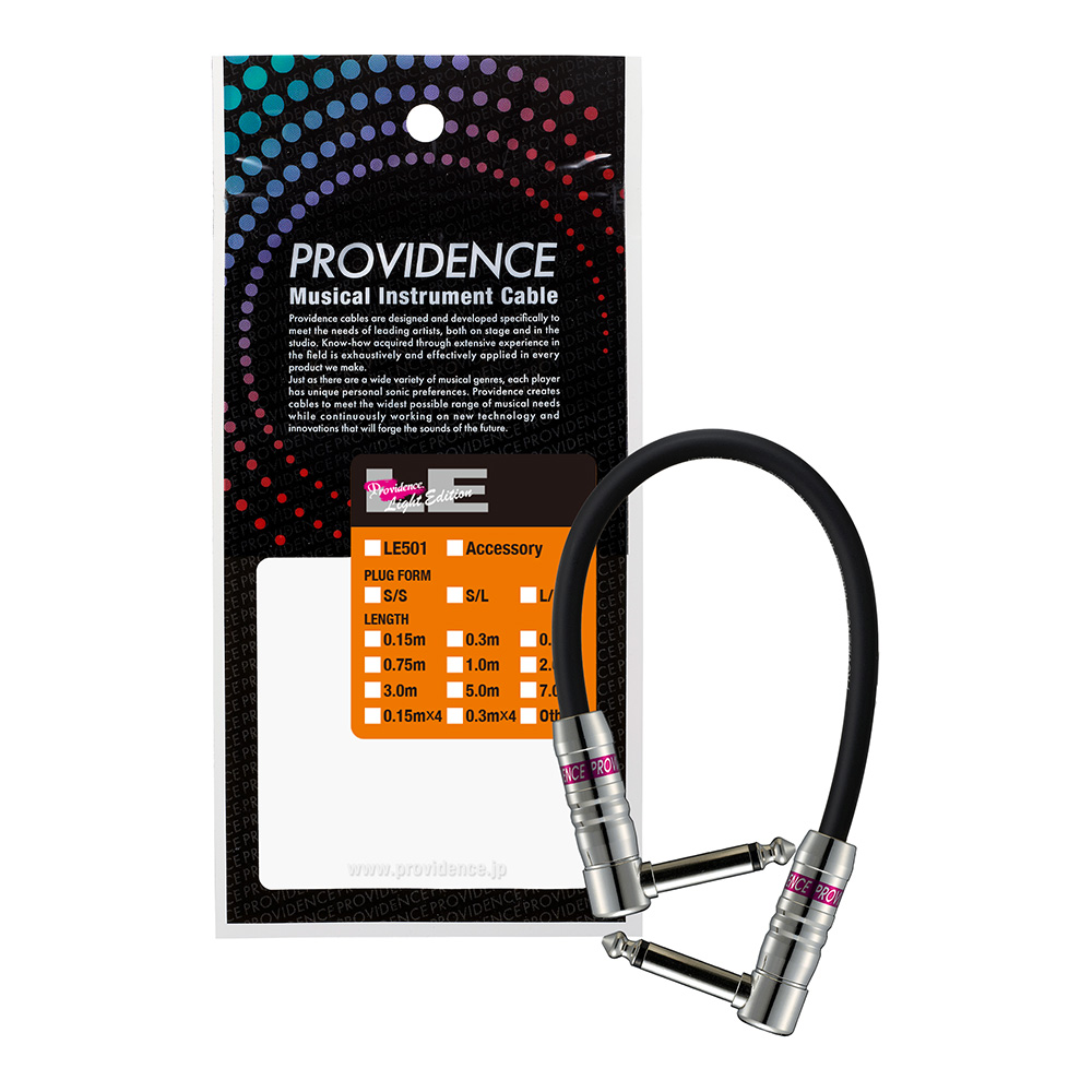 Providence <br>LE501 Patch 0.15m L/L BK