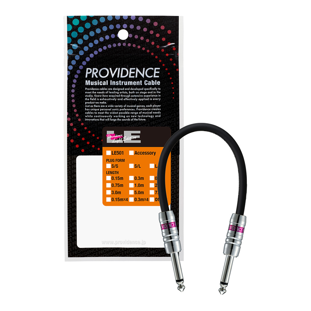 Providence <br>LE501 Patch 0.5m S/S BK