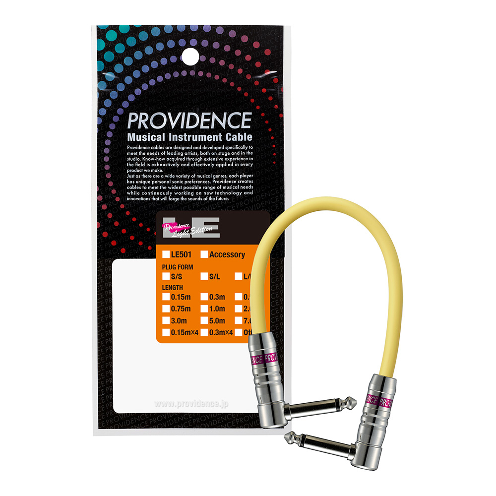 Providence <br>LE501 Patch 0.3m L/L YL