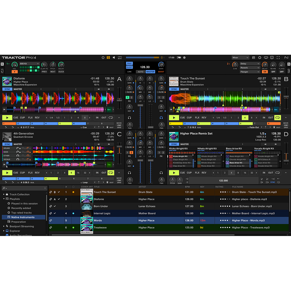 Native Instruments <br>Traktor Pro 4