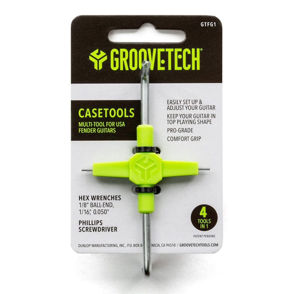 CruzTOOLS <br>GROOVETECH CASETOOLS Guitar Multi-Tool for Fender USA Guitars [GTFG1]