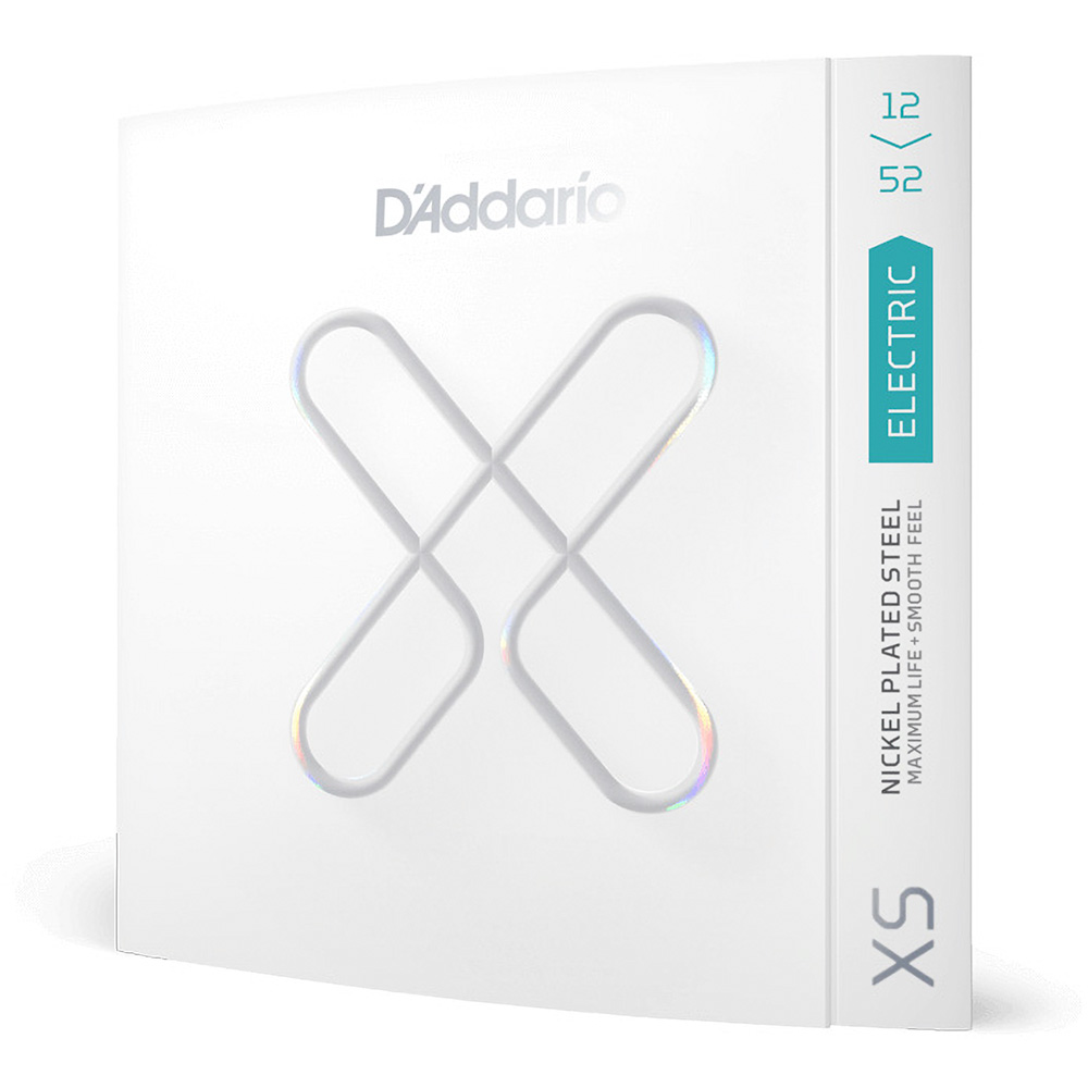 D'Addario <br>XSE1252W [XS Nickel Round Wound, Jazz Light Wound 3rd 12-52]