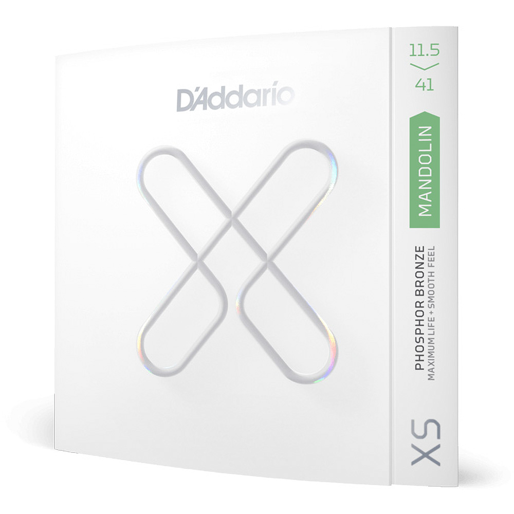 D'Addario <br>XSM11541 [XS Phosphor Bronze, Med Heavy 11.5-41]
