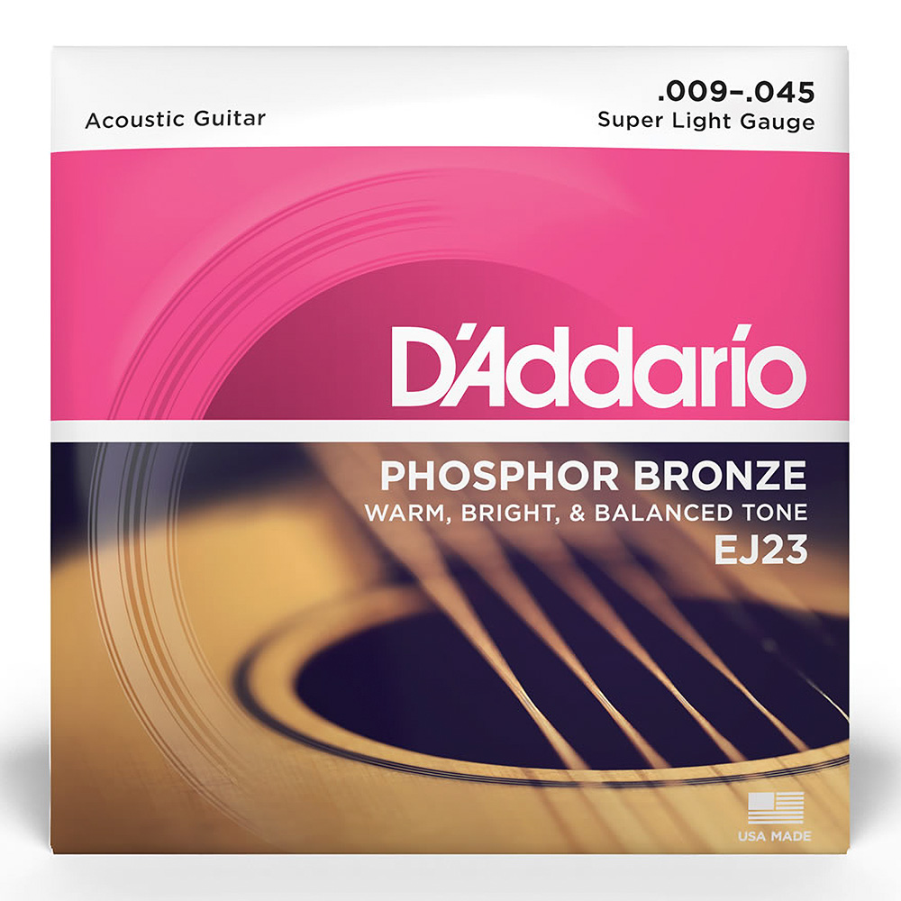 D'Addario <br>EJ23 [Phosphor Bronze, Super Light 9-45]