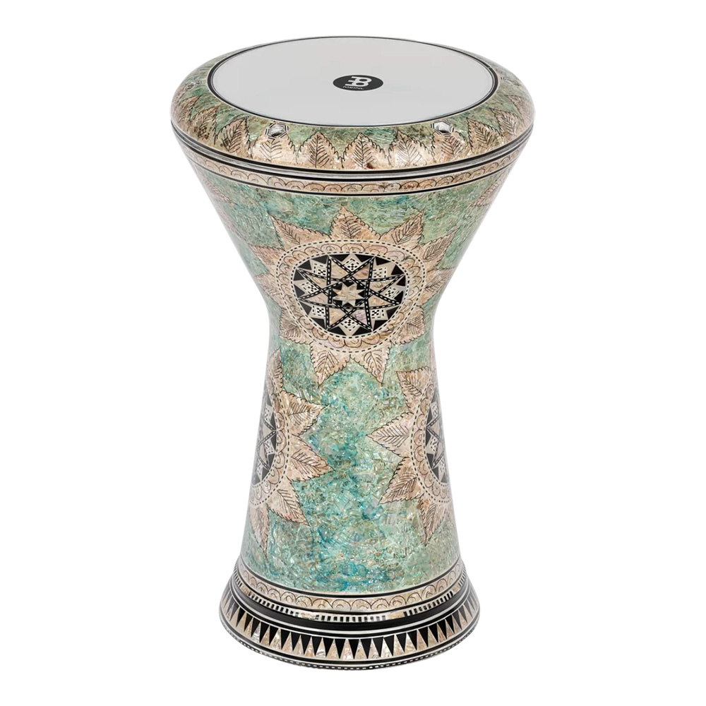 MEINL <br>Artisan Edition Doumbek / White Pearl - Mosaik Queen [AEED4]