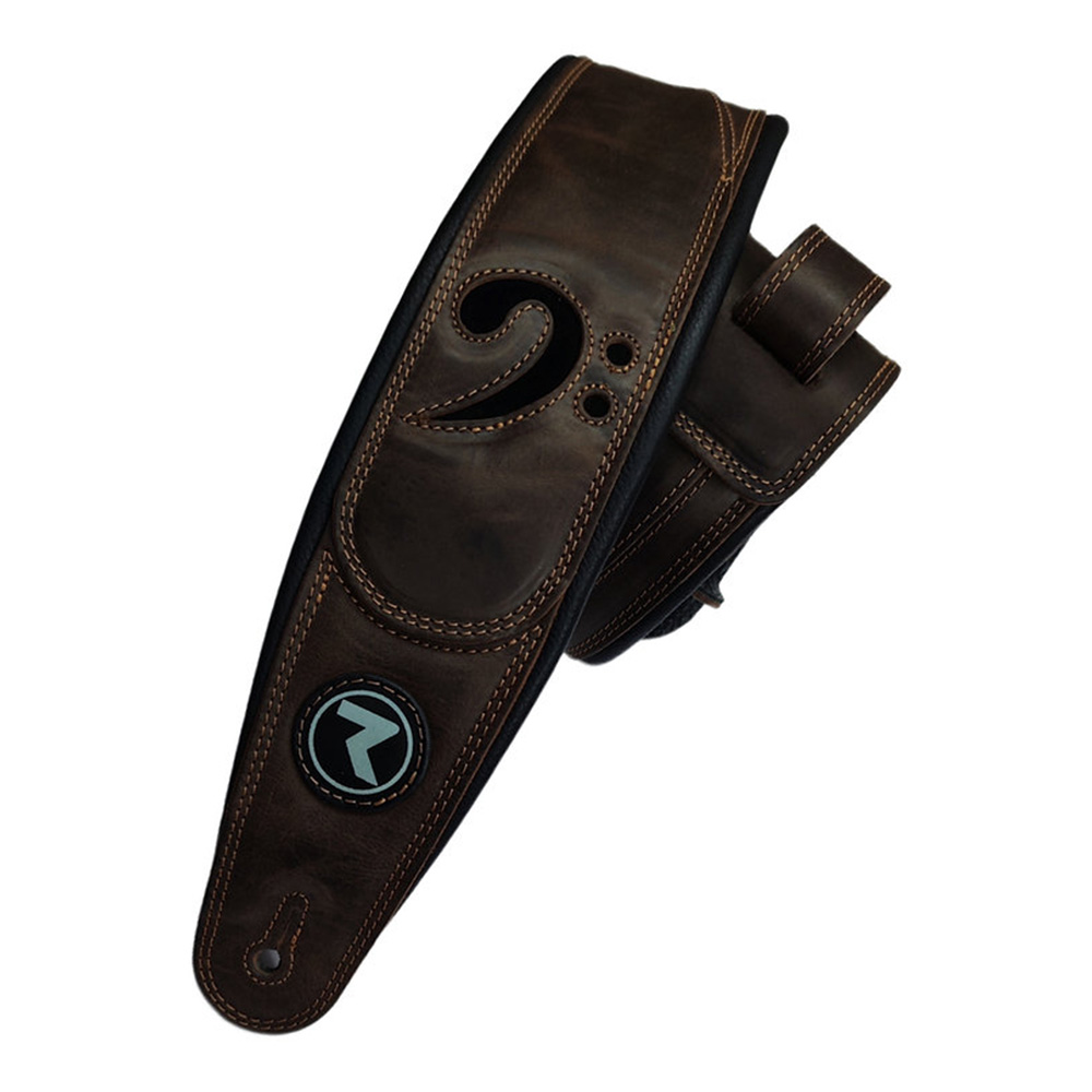 RAVEN STRAPS <br>Jaco 4" Dark Brown