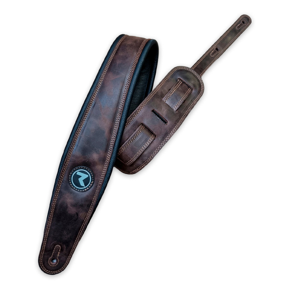 RAVEN STRAPS <br>Trinity 3" Dark Brown