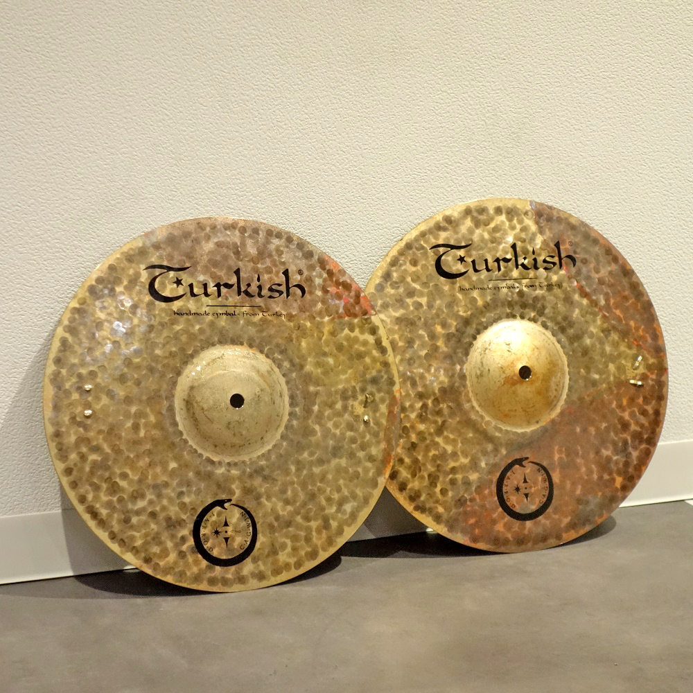 TURKISH <br>Jarrod Cagwin Soundscape Series Snake Hihat Pair 13" [TU-SN13H]