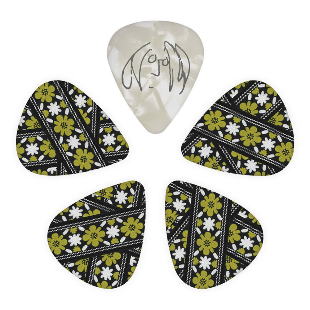 D'Addario <br>John Lennon Rooftop Guitar Picks / Medium Gauge (.70mm), 10-Pack [1CWH4-02JL]