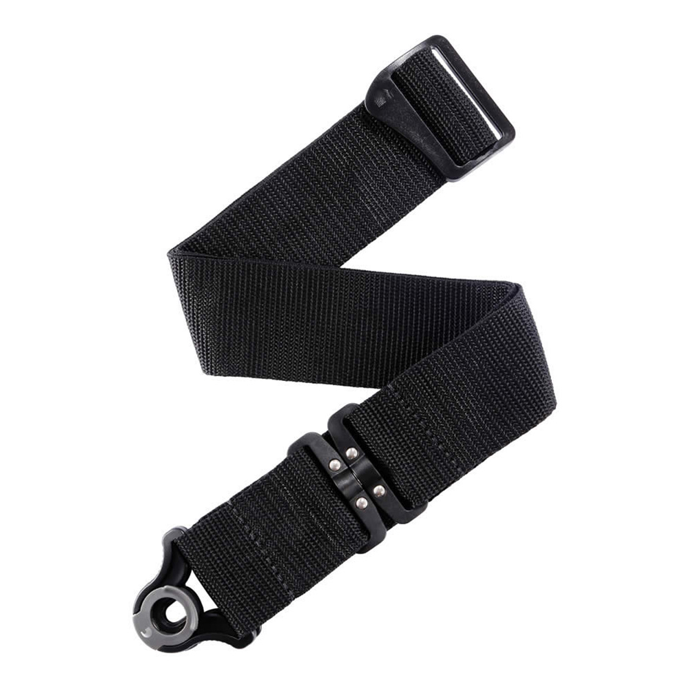 D'Addario <br>Auto Lock Swivel Guitar Strap - Polypro, Black [PWSALSV00]