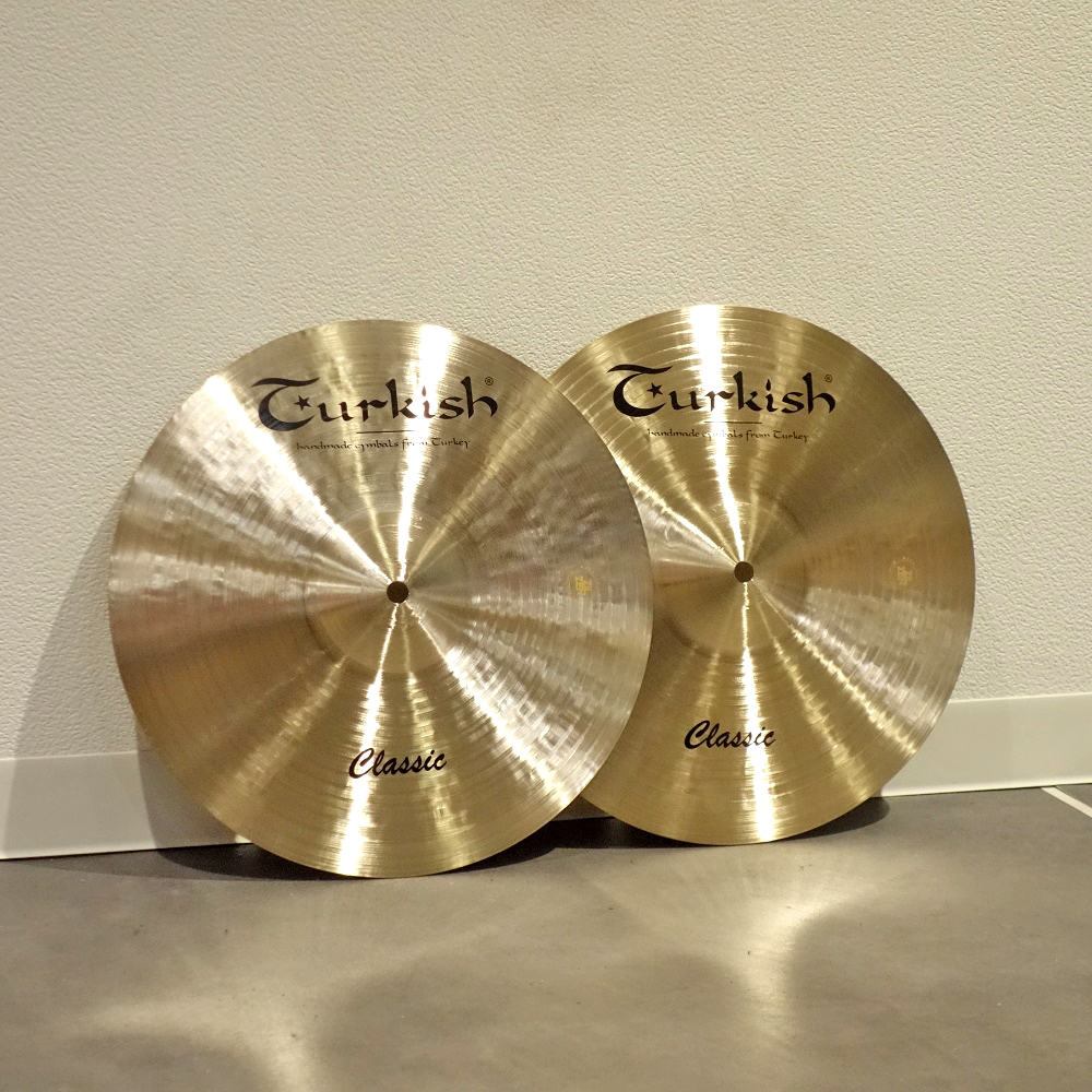 TURKISH <br>Classic Series Hihat Light Pair 13" [TU-CL13HL]