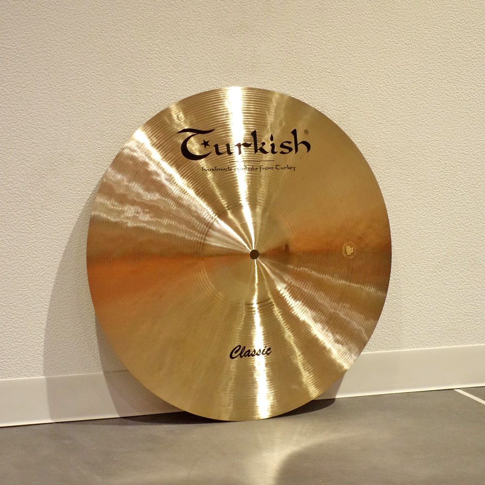 TURKISH <br>Classic Series Dark Crash Cymbal 17" [TU-CL17CD]