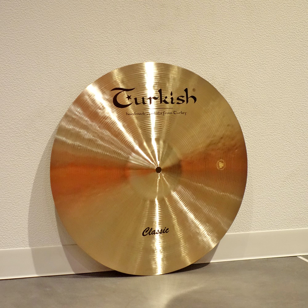 TURKISH <br>Classic Series Medium Crash Cymbal 17" [TU-CL17CM]