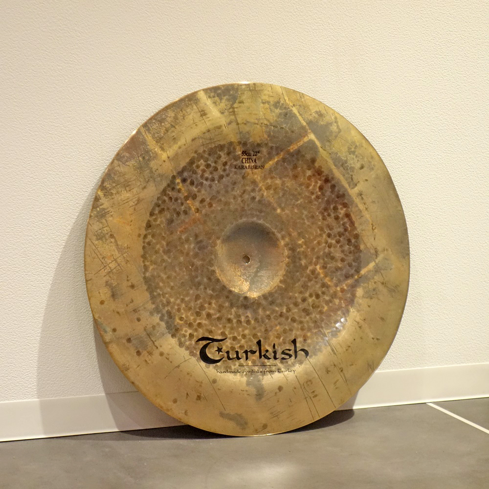 TURKISH <br>Jarrod Cagwin Soundscape Series Karaburan China Cymbal 22" [TU-KB22CH]