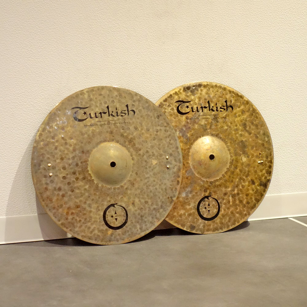 TURKISH <br>Jarrod Cagwin Soundscape Series Snake Hihat Pair 14" [TU-SN14H]