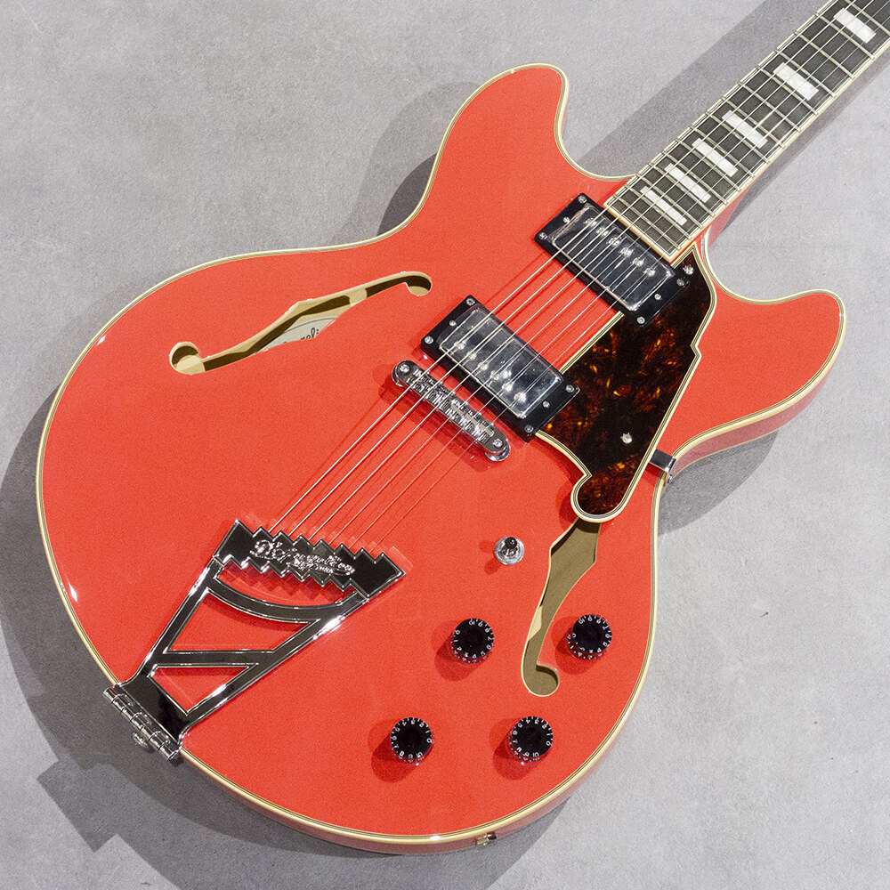 D'Angelico <br>Premier DC Stairstep Fiesta Red