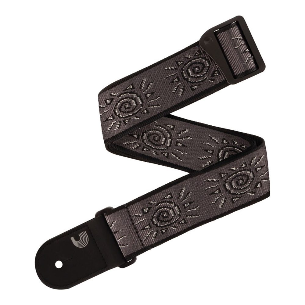D'Addario <br>Vintage Planet Waves Suns Strap, Silver Suns [50PW03]